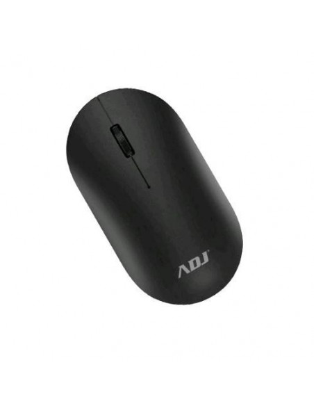 MOUSE WIRLESS OTTICO 3D EGG BLACK 1000 DPI 3 TASTI PLUG&PLAY ADJ