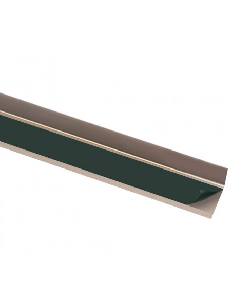 Profili a L per Gradini 15 pz in Alluminio 100 cm Marrone