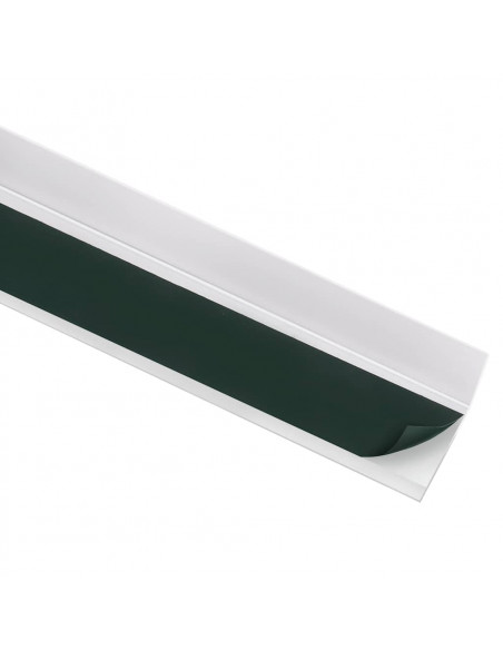 Profili a L per Gradini 15 pz in Alluminio 100 cm Argento