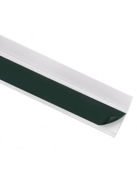 Profili a L per Gradini 15 pz in Alluminio 90 cm Argento