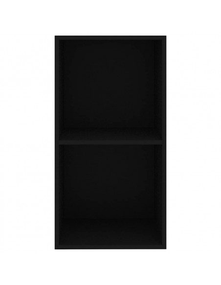 Libreria Nera 40x30x76,5 cm in Legno Multistrato