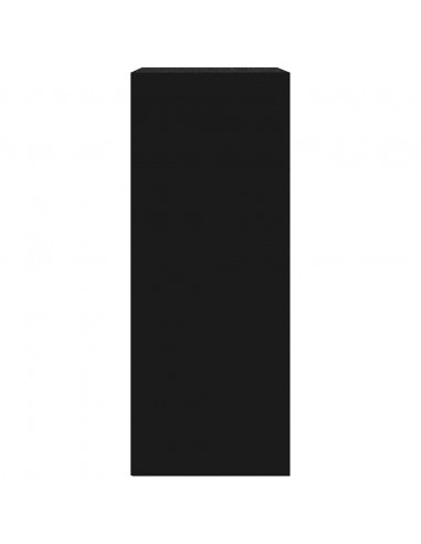 Libreria Nera 60x30x76,5 cm in Legno Multistrato