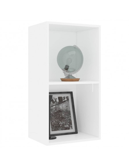 Libreria Bianca 40x30x76,5 cm in Legno Multistrato