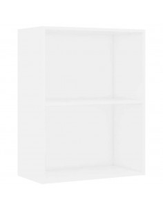 Libreria Bianca 60x30x76,5 cm in Legno Multistrato