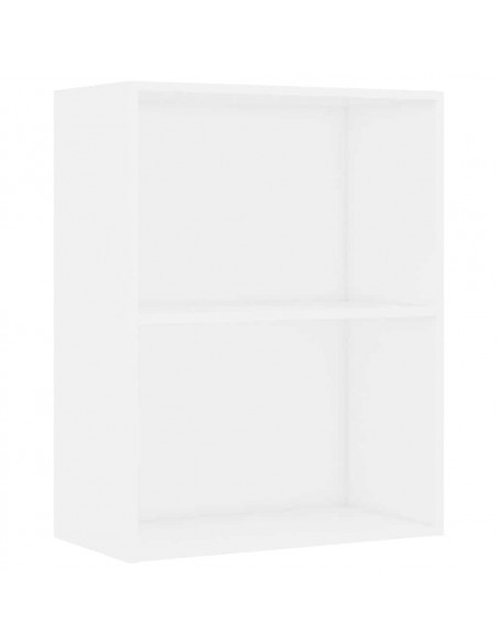 Libreria Bianca 60x30x76,5 cm in Legno Multistrato