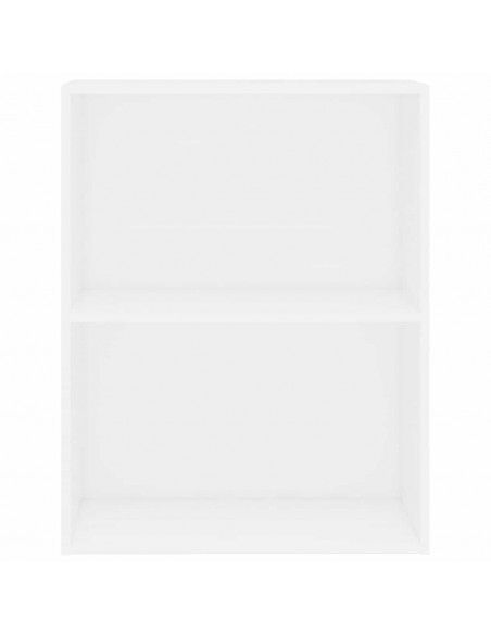 Libreria Bianca 60x30x76,5 cm in Legno Multistrato