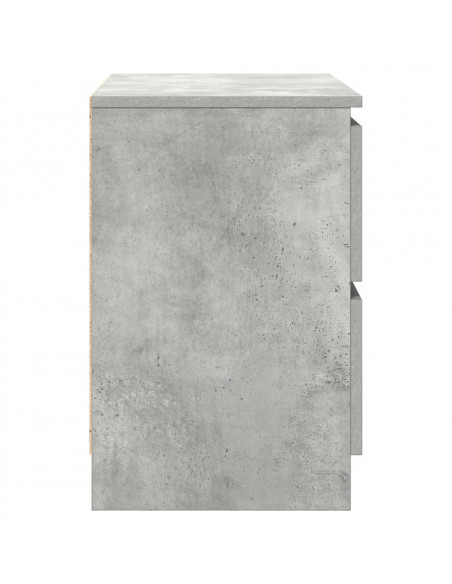 Mobile Porta TV Grigio Cemento 60x35x54 cm in Legno Multistrato