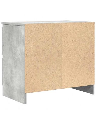 Mobile Porta TV Grigio Cemento 60x35x54 cm in Legno Multistrato