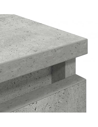 Mobile Porta TV Grigio Cemento 60x35x54 cm in Legno Multistrato