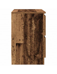 Mobile Porta TV Legno Antico 60x35x54 cm in Legno Multistrato