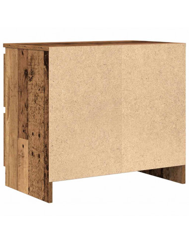 Mobile Porta TV Legno Antico 60x35x54 cm in Legno Multistrato