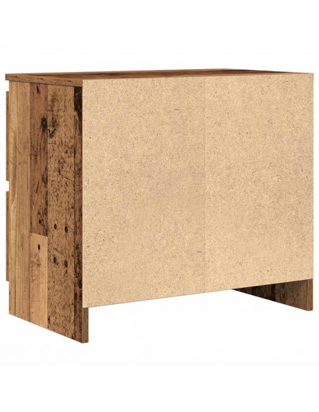 Mobile Porta TV Legno Antico 60x35x54 cm in Legno Multistrato