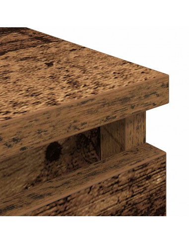 Mobile Porta TV Legno Antico 60x35x54 cm in Legno Multistrato