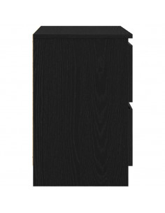 Mobile Porta TV Nero 60x35x54 cm in Legno Multistrato