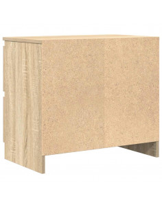 Mobile Porta TV Rovere Sonoma 60x35x54 cm in Legno Multistrato 2