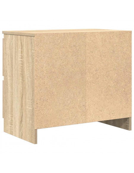 Mobile Porta TV Rovere Sonoma 60x35x54 cm in Legno Multistrato