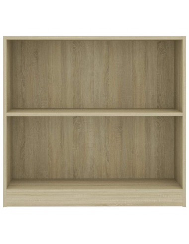 Libreria Rovere Sonoma 80x24x75 cm in Legno Multistrato