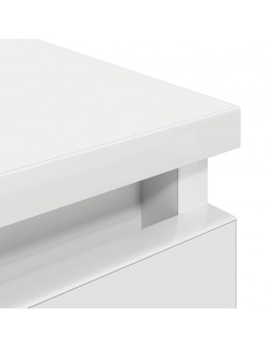 Mobile Porta TV Bianco 60x35x54 cm in Legno Multistrato