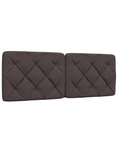 Giroletto senza Materasso Marrone Scuro 140x190 cm Tessuto 2