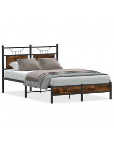 Giroletto senza Materasso Rovere Fumo 120x190 cm in Truciolato 2