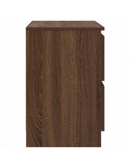 Mobile TV Rovere Marrone 60x35x54 cm in Legno Multistrato