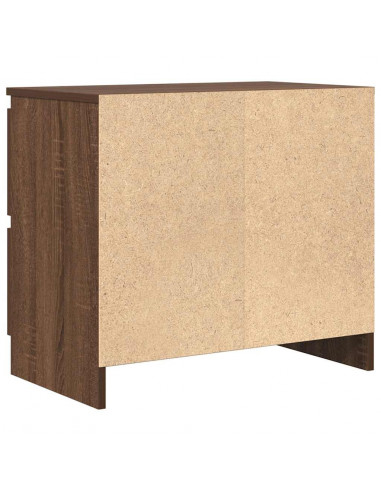 Mobile TV Rovere Marrone 60x35x54 cm in Legno Multistrato