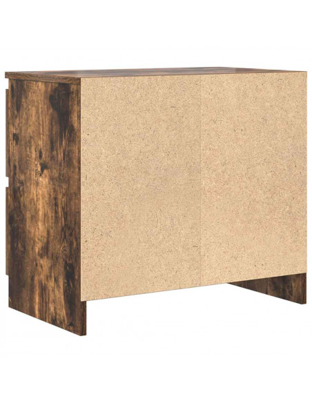 Mobile TV Rovere Fumo 60x35x54 cm in Legno Multistrato