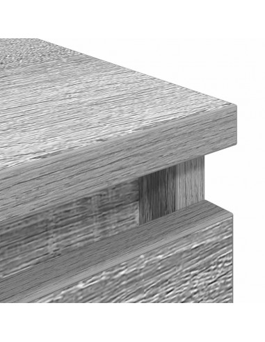 Mobile TV Grigio Sonoma 60x35x54 cm in Legno Multistrato