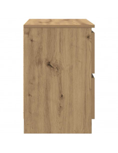 Mobile TV Rovere Artigianale 60x35x54 cm in Legno Multistrato