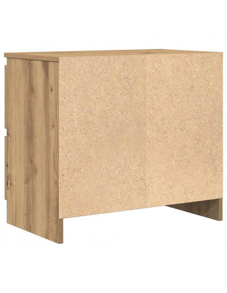 Mobile TV Rovere Artigianale 60x35x54 cm in Legno Multistrato