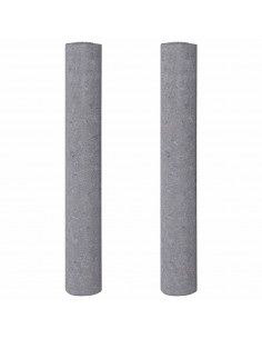 Pile Antiscivolo da Pittore 2 pz 1020 cm 220 g/m² Grigio