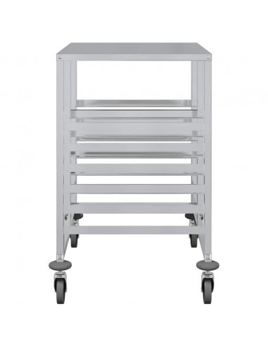 Carrello Portateglie con 12 GN Contenitori 75x55x87 cm