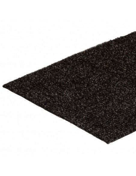 Tappetini per Scale Autoadesivi 30 pz Marrone 60x25 cm