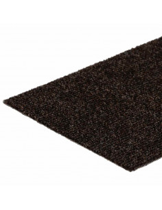 Tappetini per Scale Autoadesivi 30 pz Marrone Scuro 76x20 cm