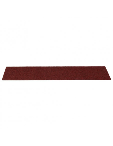 Tappetini per Scale Autoadesivi 30pz Rossi 76x20cm Rettangolare