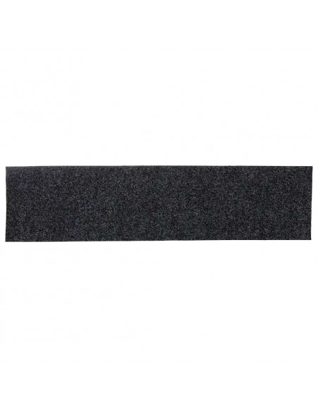 Tappetini per Scale Autoadesivi 30pz Grigi 76x20cm Rettangolare