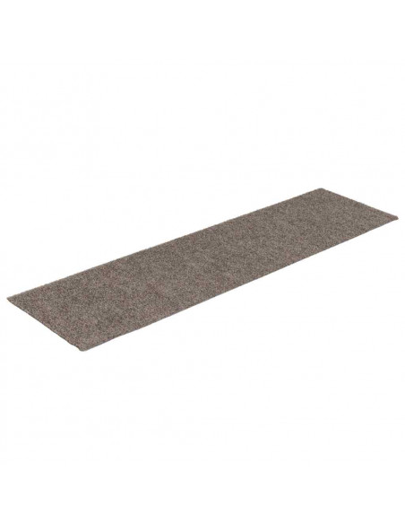 Tappetini per Scale Autoadesivi 30pz Crema 76x20cm Rettangolare
