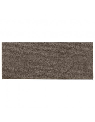 Tappetini per Scale Autoadesivi 30pz Crema 60x25cm Rettangolare