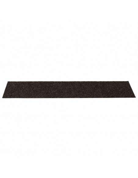 Tappetini per Scale Autoadesivi 30 pz Marrone Scuro 76x20 cm