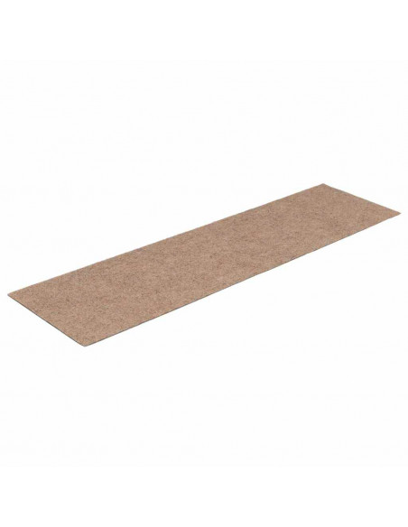 Tappetini per Scale Autoadesivi 30 pz Marrone Chiaro 76x20 cm