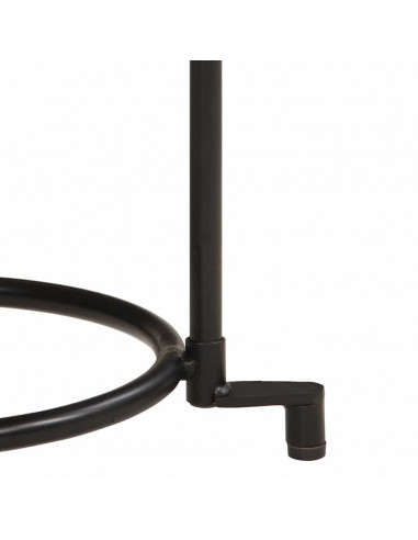 Set Tavolino 2 pz in Legno Massello di Acacia