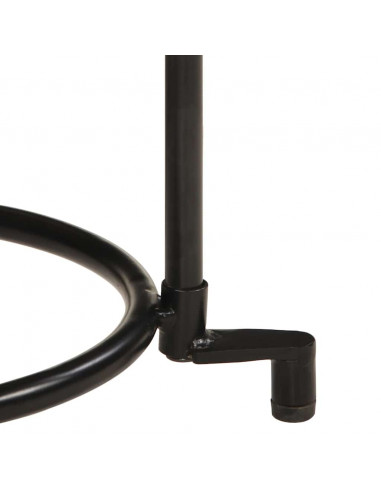 Set Tavolino 2 pz in Legno Massello di Mango