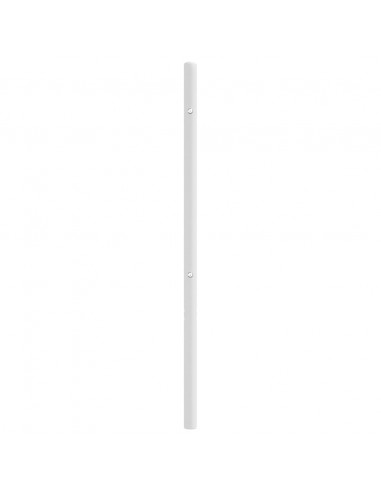 Testiera in Metallo Bianco 140 cm