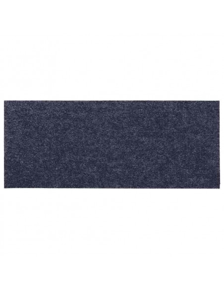 Tappetini per Scale Autoadesivi 30 pz Grigio Blu 60x25 cm
