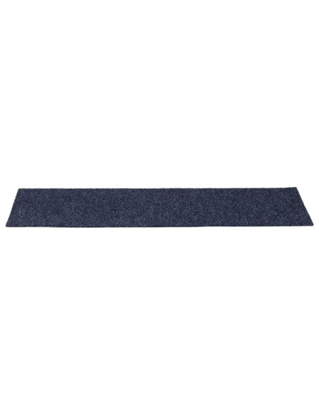 Tappetini per Scale Autoadesivi 30 pz Grigio Blu 76x20 cm