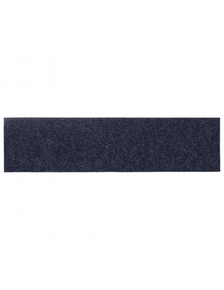 Tappetini per Scale Autoadesivi 30 pz Grigio Blu 76x20 cm