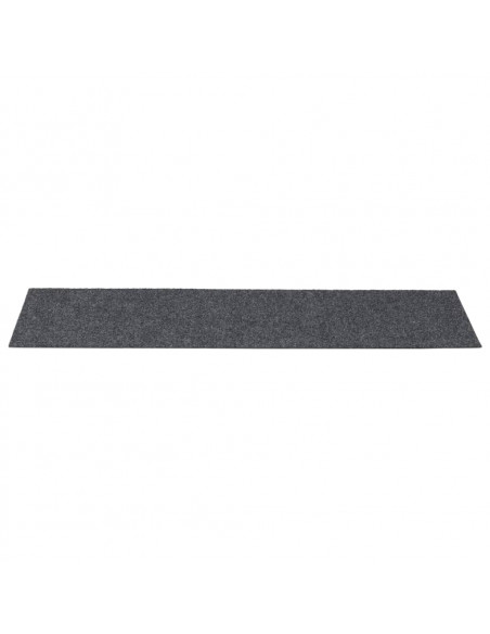 Tappetini per Scale Autoadesivi 30 pz Grigio Chiaro 76x20 cm