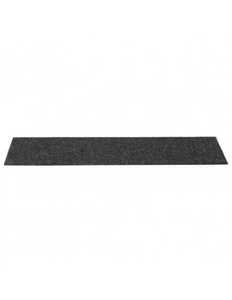 Tappetini per Scale Autoadesivi 30 pz Antracite 76x20 cm