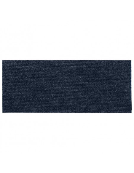 Tappetini per Scale Autoadesivi 30 pz Blu 60x25 cm Rettangolare