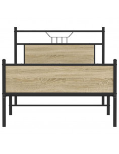 Giroletto senza Materasso Rovere Sonoma 107x203cm in Truciolato